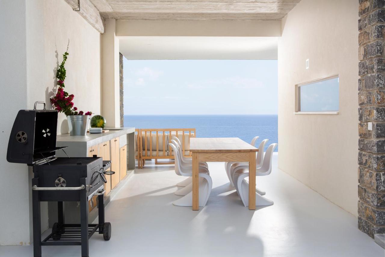 Kuro Beach House - Oceanfront Luxury & 25M Pool Achlia المظهر الخارجي الصورة